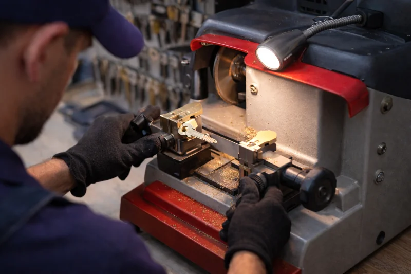 Machine professionnelle utilisée pour la reproduction de clés